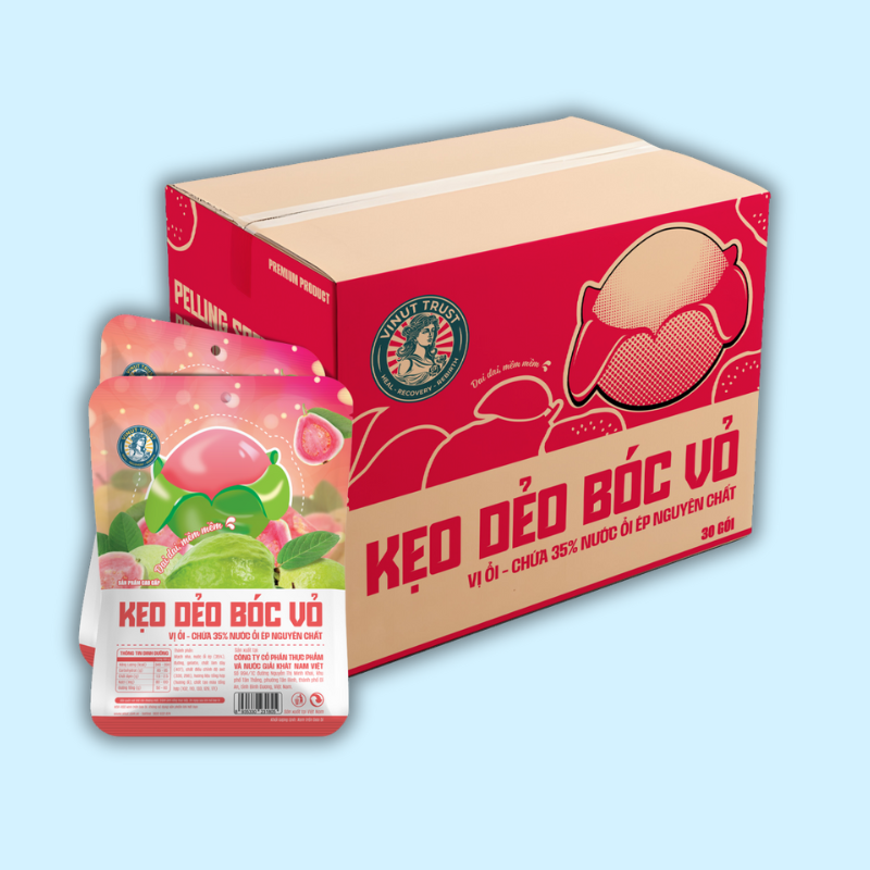 kẹo dẻo bóc vỏ, vinut trust