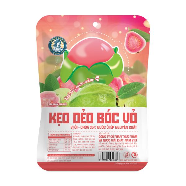 Vinut Trust_ kẹo dẻo bóc vỏ vị ổi