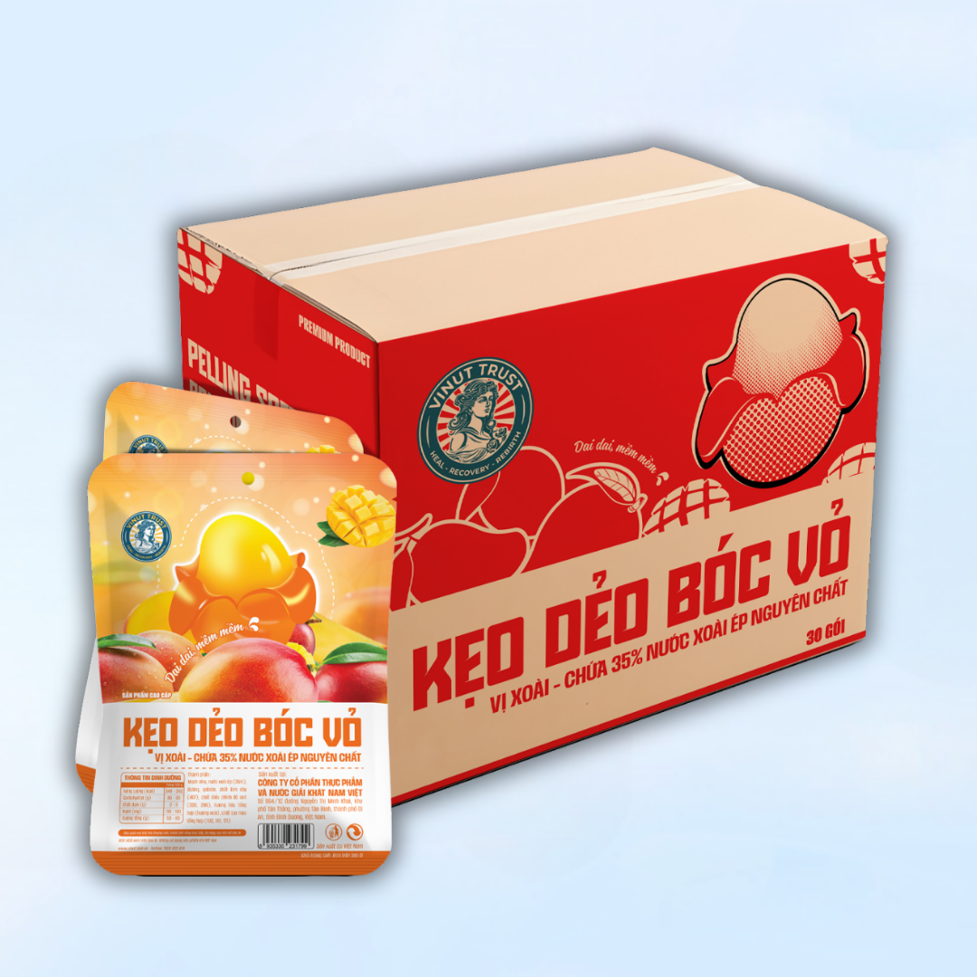 kẹo dẻo bóc vỏ, vinut trust