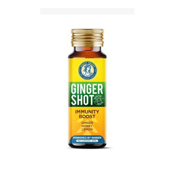 Vinut Trust_30ml Nước uống tăng cường miễn dịch Ginger Shot với mật ong chanh