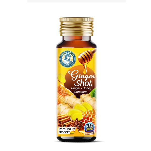 50ml Vinut Trust Nước uống tăng cường miễn dịch gừng với mật ong quế