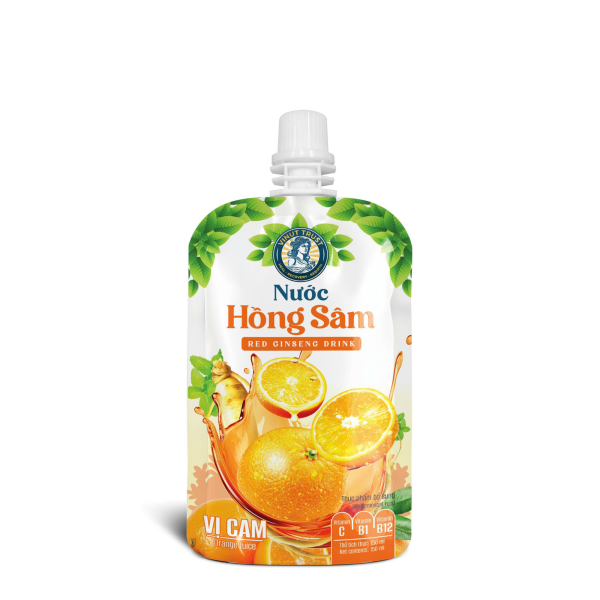 Nước Hồng Sâm Vị Cam 150ml VINUT TRUST